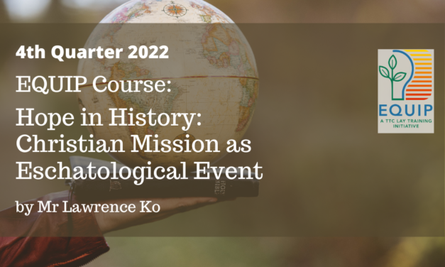Hope in History: Christian Mission as Eschatological Event